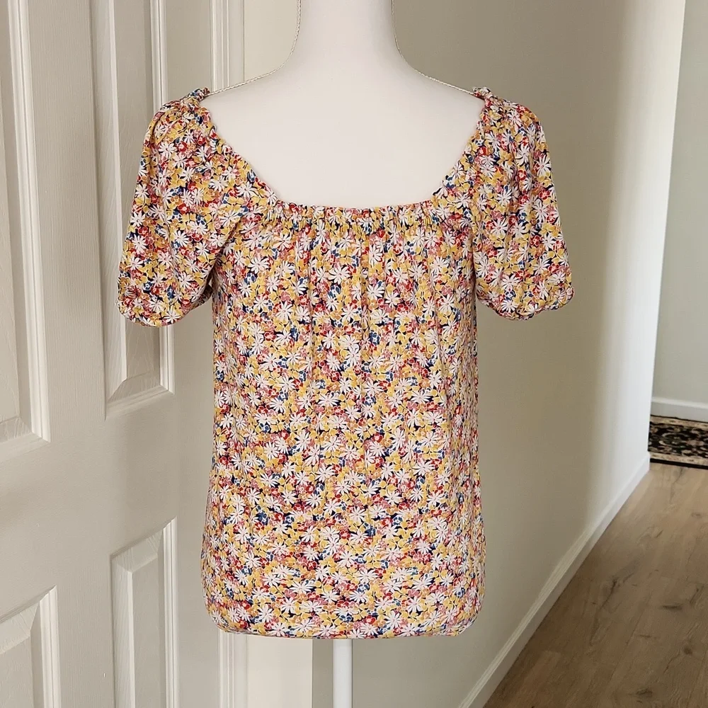 Fat Face Women's Cotton Floral T-Shirt Size 2 - Picture 4 of 14